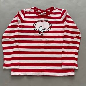 Hanna Andersson Snoopy Valentine shirt